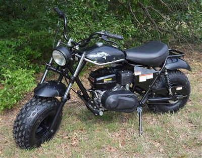 TrailMaster Monster Dog II Mini Bike, 196cc 6.5hp with Torque Converter, Rear Hydraulic Disc Brake - Image 12