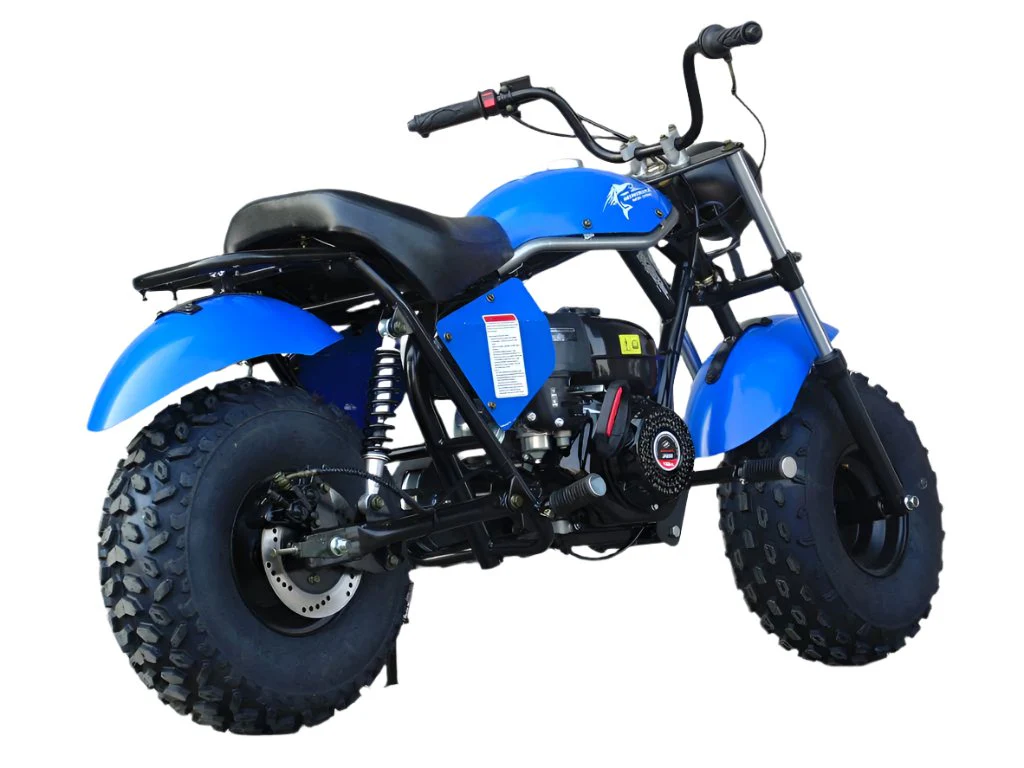 TrailMaster Monster Dog II Mini Bike, 196cc 6.5hp with Torque Converter, Rear Hydraulic Disc Brake - Image 5