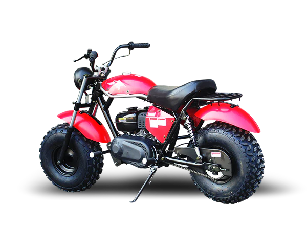 TrailMaster Monster Dog II Mini Bike, 196cc 6.5hp with Torque Converter, Rear Hydraulic Disc Brake - Image 7