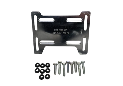 Motor Plate, Lightweight Aluminum; GX200, 6.5 OHV Clone, & 212 Predator; For Mini Bikes & Doodle Bugs