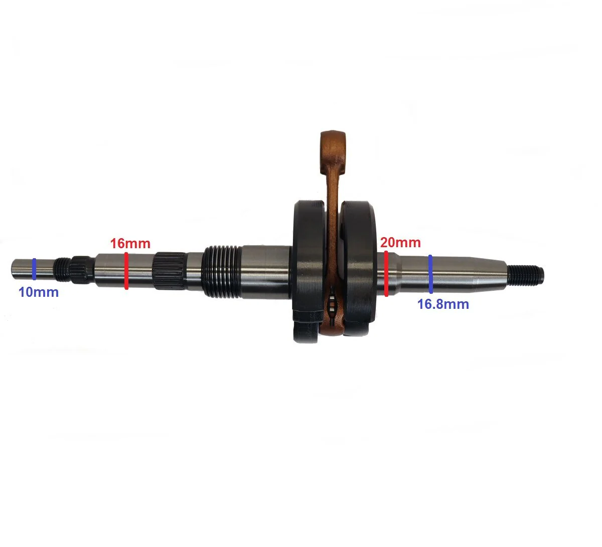 Naraku Crankshaft for Morini AD50 Engines - Image 4