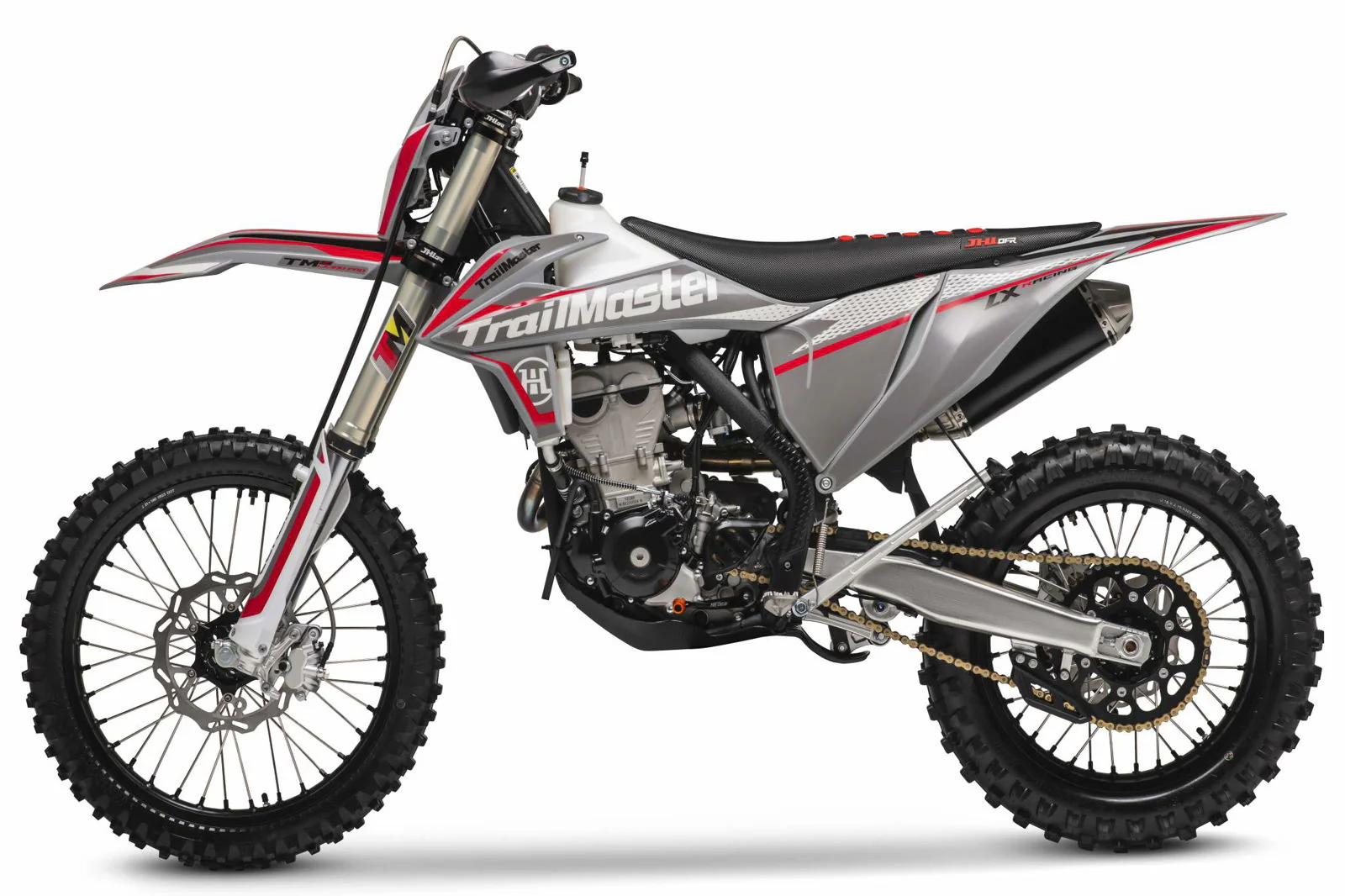 TrailMaster LX300-Pro Dirt Bike, NC300 EFI Racing Engine, Liquid-Cooled, 6-Speed Manual, Dual Disc Brakes, Electric Start with Kick backup, Billet Wheels (21/18) - Image 14