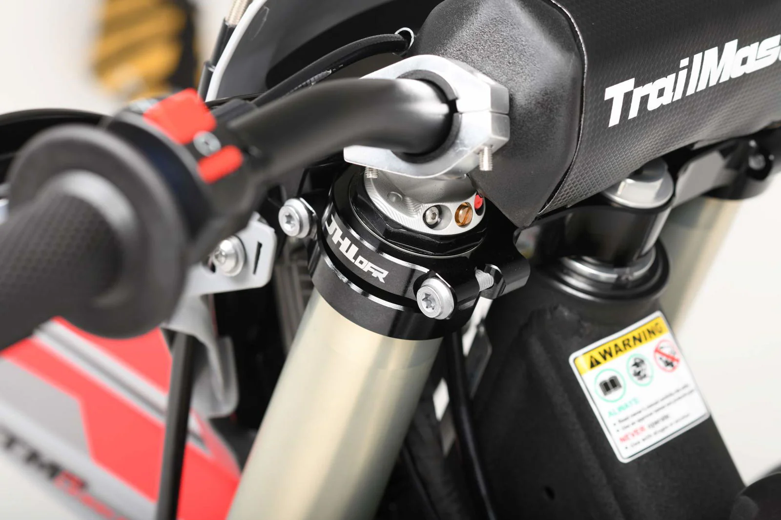 TrailMaster LX300-Pro Dirt Bike, NC300 EFI Racing Engine, Liquid-Cooled, 6-Speed Manual, Dual Disc Brakes, Electric Start with Kick backup, Billet Wheels (21/18) - Image 19