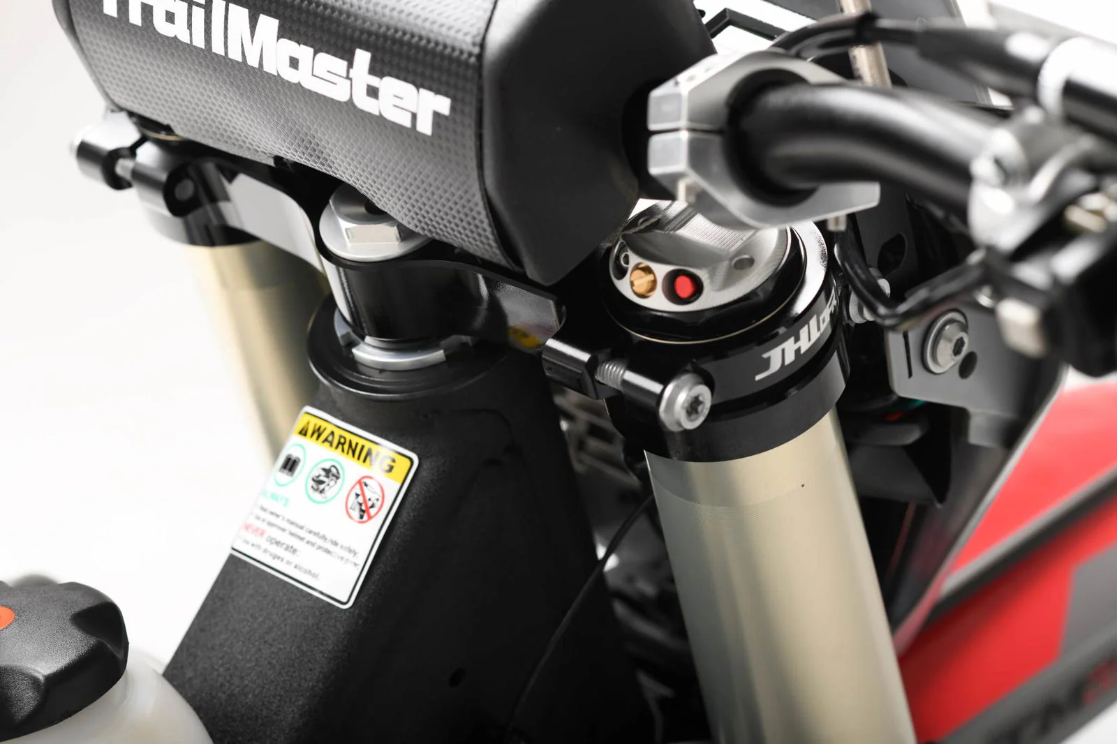 TrailMaster LX300-Pro Dirt Bike, NC300 EFI Racing Engine, Liquid-Cooled, 6-Speed Manual, Dual Disc Brakes, Electric Start with Kick backup, Billet Wheels (21/18) - Image 20