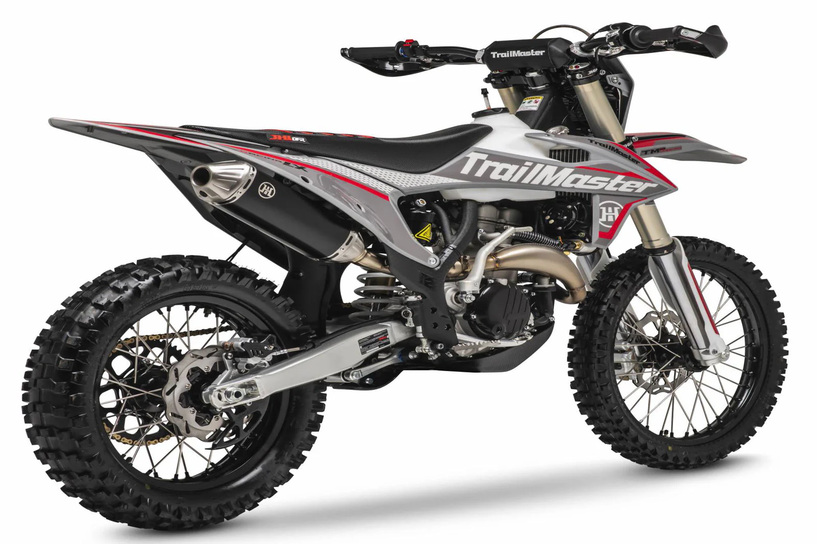 TrailMaster LX300-Pro Dirt Bike, NC300 EFI Racing Engine, Liquid-Cooled, 6-Speed Manual, Dual Disc Brakes, Electric Start with Kick backup, Billet Wheels (21/18) - Image 6