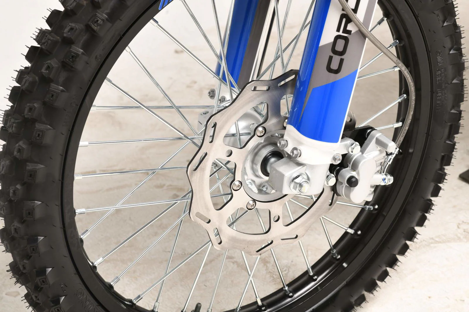 TrailMaster MX250-Pro Dirt Bike, 5-Speed Manual, Dual Disc Brakes, Electric Start (21/18) Wheels - Image 27