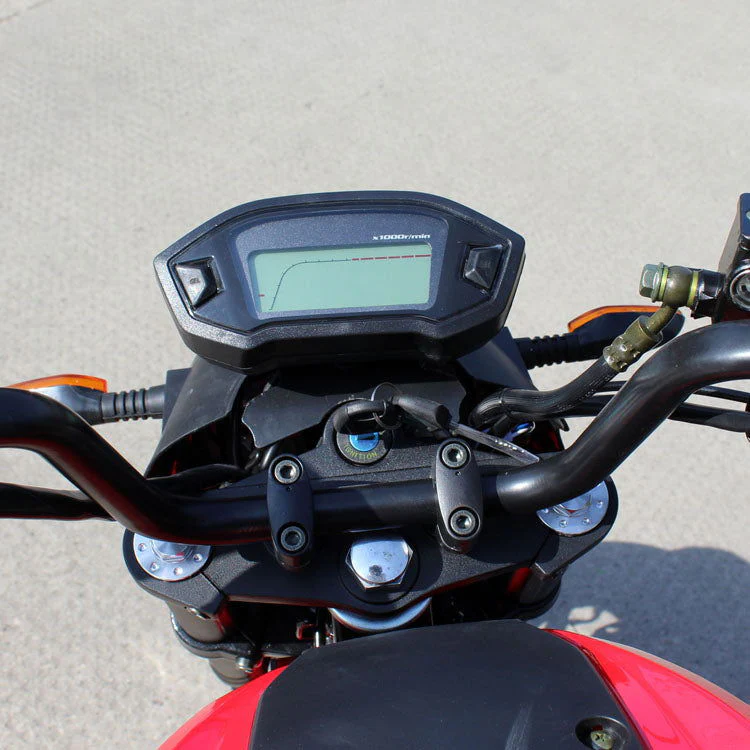 Nightwing 50cc Motorcycle, Automatic Shifting, Front Disc Brake, 12-inch Alloy Wheels - Image 11