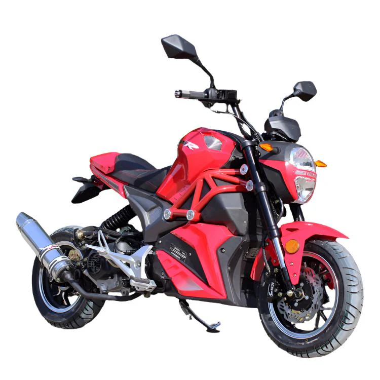 Nightwing 50cc Motorcycle, Automatic Shifting, Front Disc Brake, 12-inch Alloy Wheels - Image 4