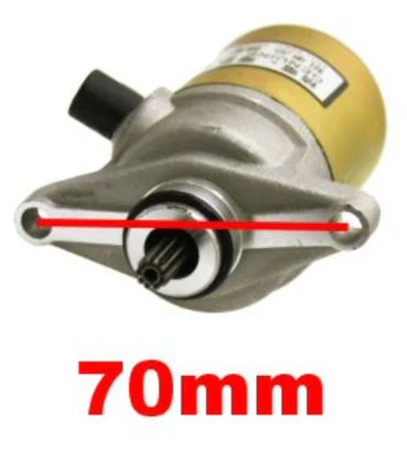 OKO High Torque QMB139 Starter Motor - Image 5