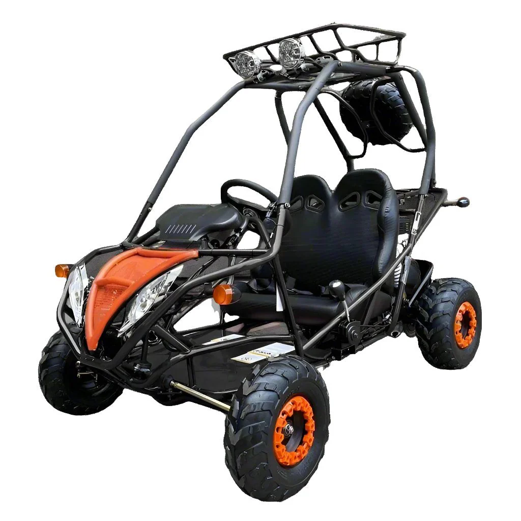 PGO 200GVA Kids Gas Go Kart, 6.5hp 196cc engine with Electric Start, Automatic Torque Converter with Reverse, Kids Ages 7-12 - Image 3