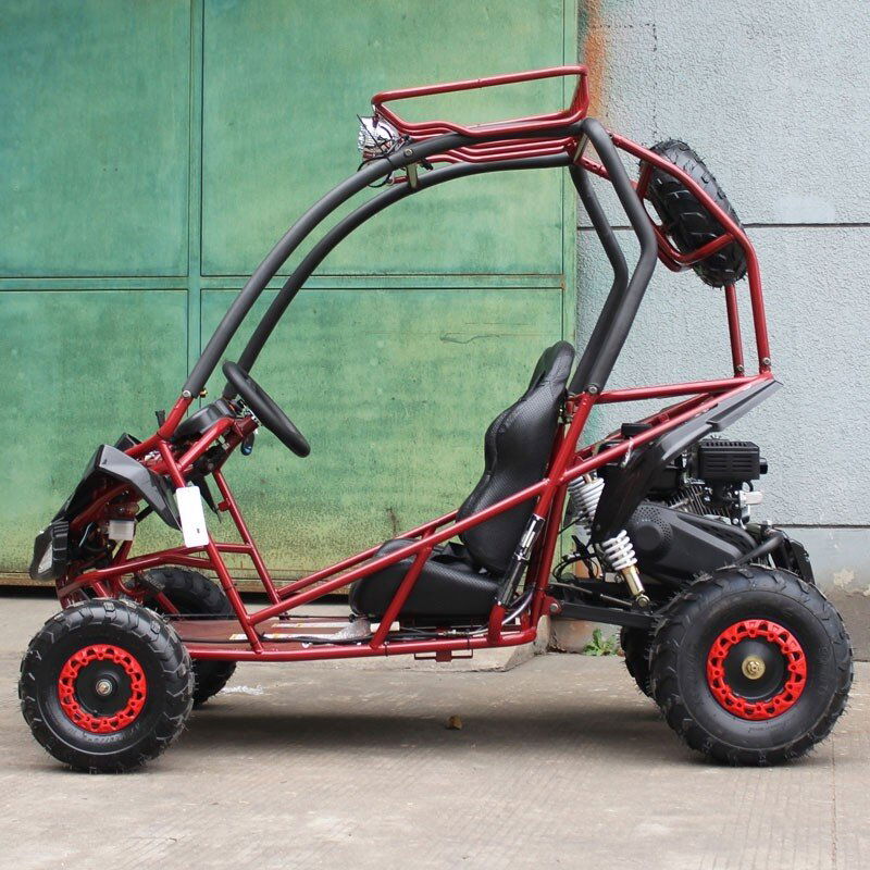 PGO 200GVS Kids Gas Go Kart, 6.5hp 196cc engine with Electric Start, Automatic Torque Converter, Ages 8 and up - Image 7