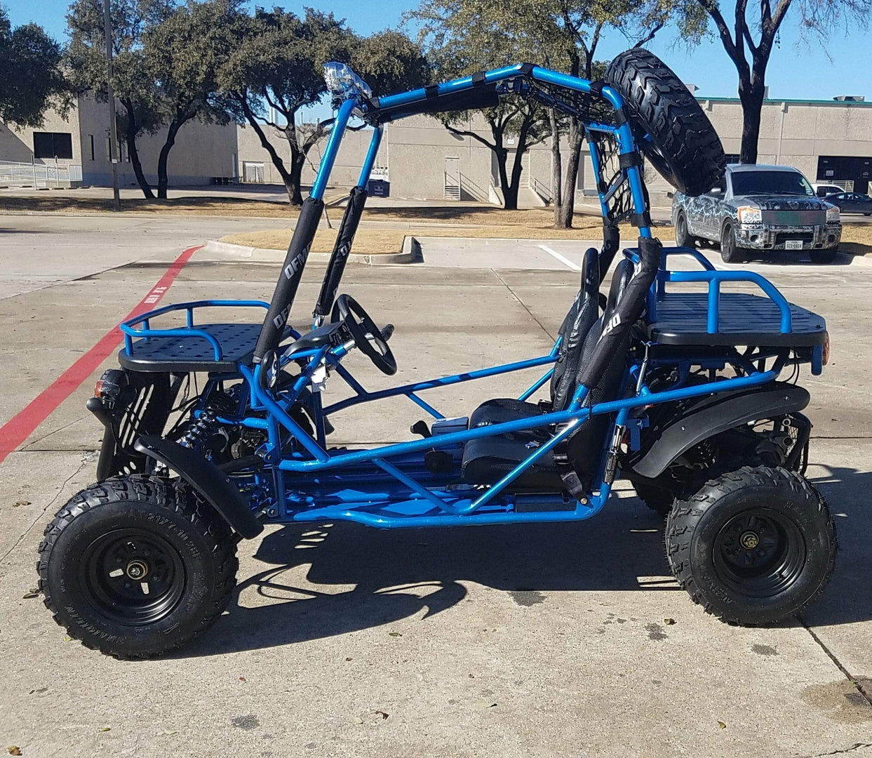 Rancher 200 Buggy Go Kart, Electric Start, Automatic with Reverse, 10-inch Steel Wheels, Ages 16 and up - Image 12