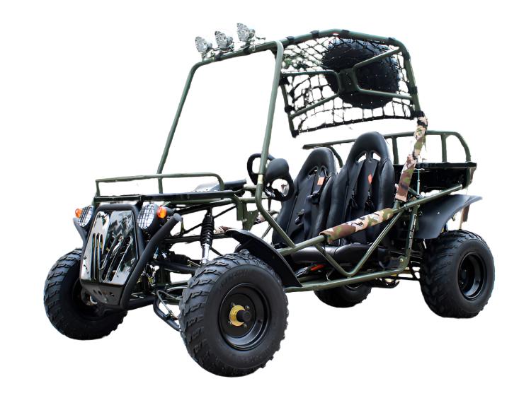 Rancher 200 Buggy Go Kart, Electric Start, Automatic with Reverse, 10-inch Steel Wheels, Ages 16 and up - Image 3