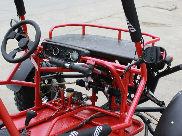 Rancher 200DLX Buggy Go Kart, Electric Start, Automatic with Reverse, 10-inch Deluxe Alloy Wheels, Ages 16 and up - Image 12