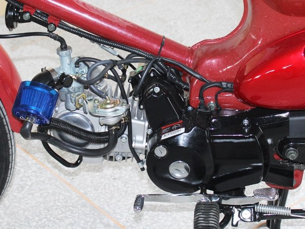 Rector 125 RTX Motorized Gas Bicycle, 125cc 4-Speed Manual - Image 12