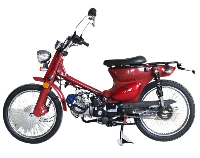Rector 125 RTX Motorized Gas Bicycle, 125cc 4-Speed Manual - Image 8
