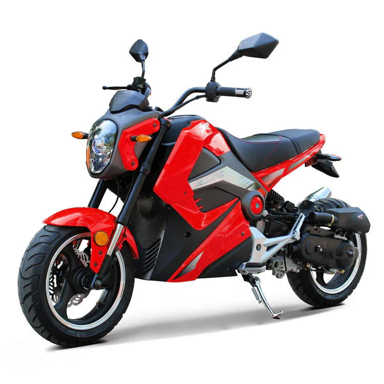Rocker 50cc Motorcycle, Automatic Shifting, Front Disc Brake, 13-inch Alloy Wheels - Image 4