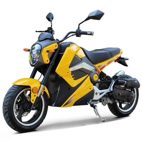 Rocker 50cc Motorcycle, Automatic Shifting, Front Disc Brake, 13-inch Alloy Wheels - Image 5