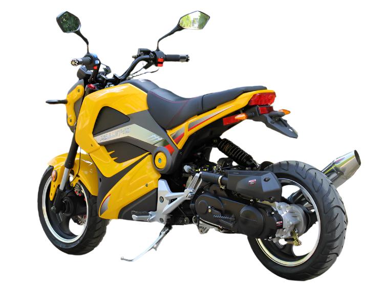 Rocker 50cc Motorcycle, Automatic Shifting, Front Disc Brake, 13-inch Alloy Wheels - Image 9