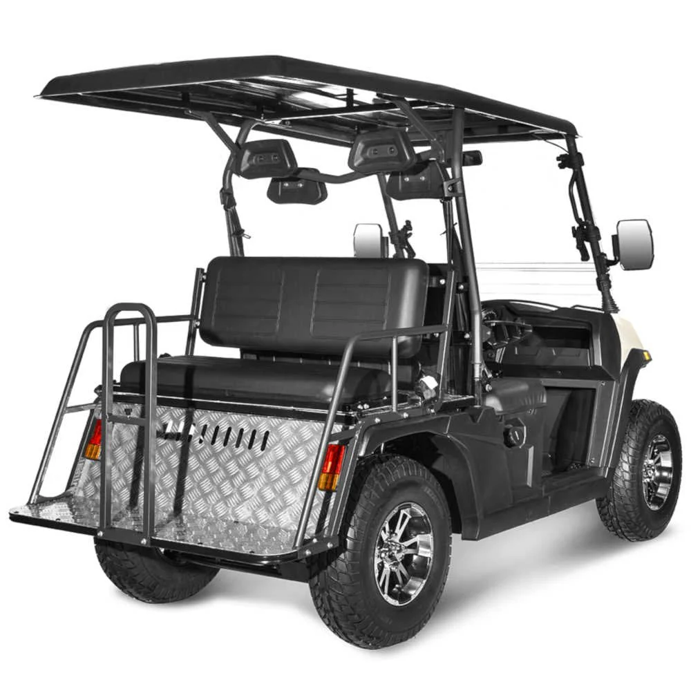 Rover 200 Gas Golf Cart, Electronic Fuel Injection, Automatic with Reverse, Deluxe Alloy Wheels, Windshield Included - Image 10