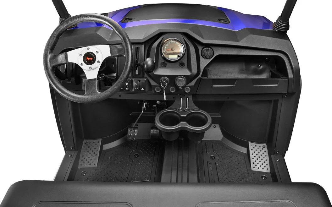 Rover 200 Gas Golf Cart, Electronic Fuel Injection, Automatic with Reverse, Deluxe Alloy Wheels, Windshield Included - Image 13