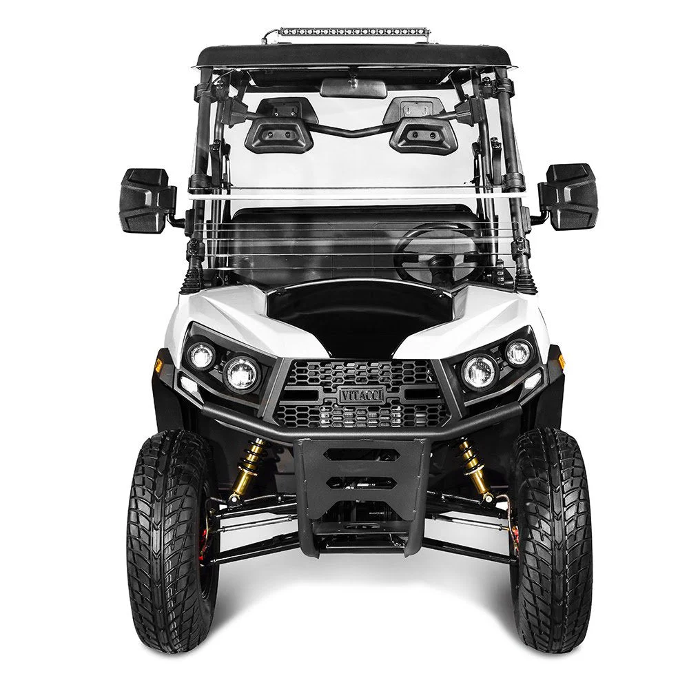 Rover 200 Gas Golf Cart, Electronic Fuel Injection, Automatic with Reverse, Deluxe Alloy Wheels, Windshield Included - Image 5