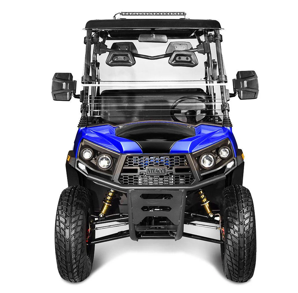 Rover 200 Gas Golf Cart, Electronic Fuel Injection, Automatic with Reverse, Deluxe Alloy Wheels, Windshield Included - Image 6