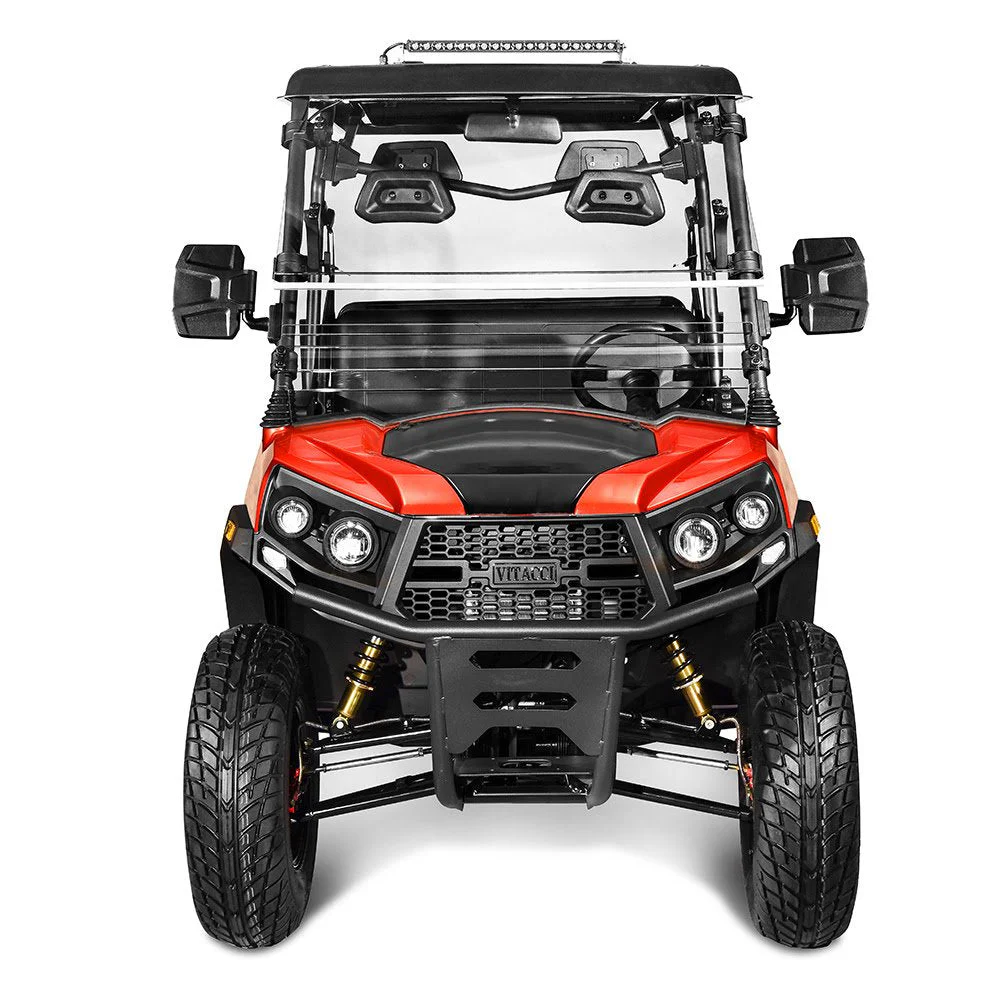 Rover 200 Gas Golf Cart, Electronic Fuel Injection, Automatic with Reverse, Deluxe Alloy Wheels, Windshield Included - Image 7