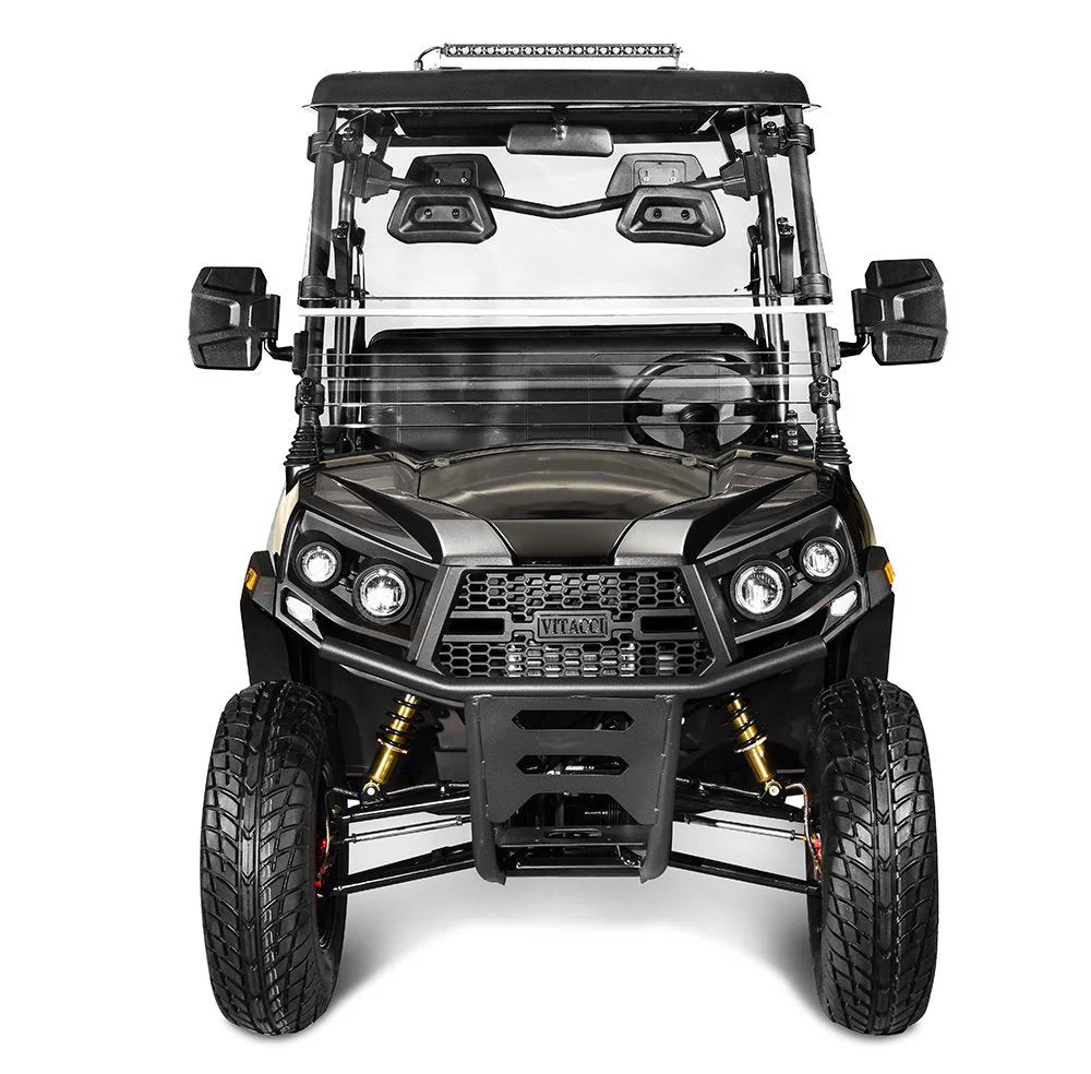 Rover 200 Gas Golf Cart, Electronic Fuel Injection, Automatic with Reverse, Deluxe Alloy Wheels, Windshield Included - Image 8