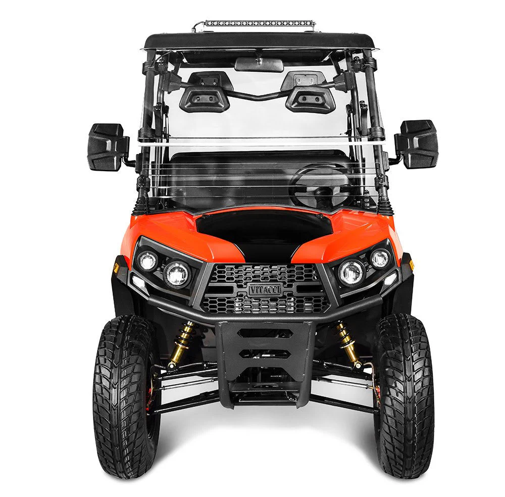 Rover 200 Gas Golf Cart, Electronic Fuel Injection, Automatic with Reverse, Deluxe Alloy Wheels, Windshield Included - Image 9