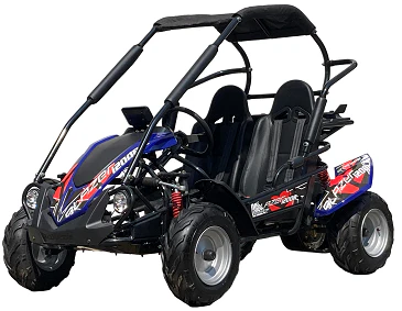 Side Panel Sticker Left for Trailmaster Blazer i200R Electric Go Kart, 9070411080G003