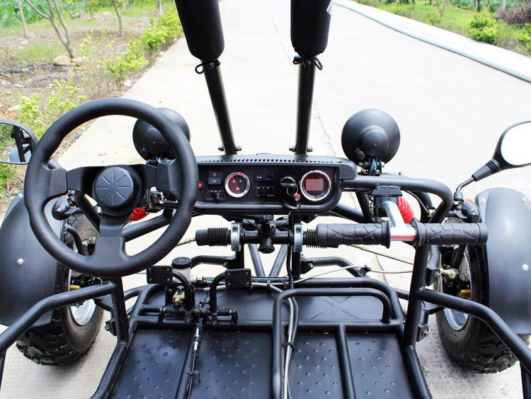 Spider 200 Buggy Go Kart, Electric Start, Automatic with Reverse, 10-inch Steel Wheels, Ages 16 and up - Image 15
