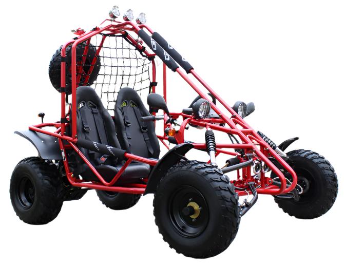 Spider 200 Buggy Go Kart, Electric Start, Automatic with Reverse, 10-inch Steel Wheels, Ages 16 and up - Image 6