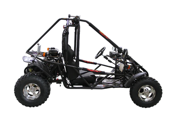 Spider 200 DLX Buggy Go Kart, Electric Start, Automatic with Reverse, 10-inch Alloy Wheels, Ages 16 and up - Image 11