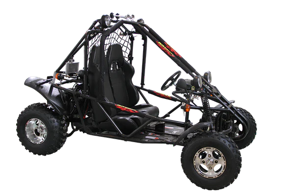 Spider 200 DLX Buggy Go Kart, Electric Start, Automatic with Reverse, 10-inch Alloy Wheels, Ages 16 and up - Image 12