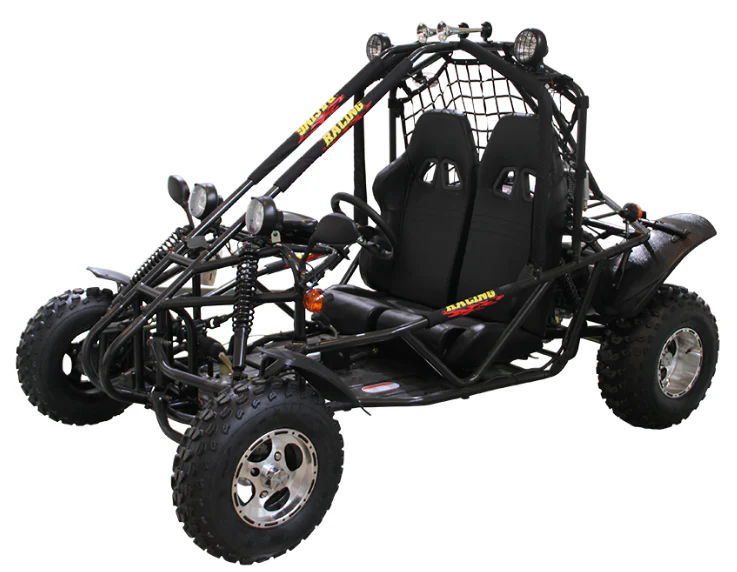 Spider 200 DLX Buggy Go Kart, Electric Start, Automatic with Reverse, 10-inch Alloy Wheels, Ages 16 and up - Image 3