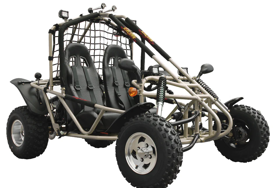 Spider 200 DLX Buggy Go Kart, Electric Start, Automatic with Reverse, 10-inch Alloy Wheels, Ages 16 and up - Image 5