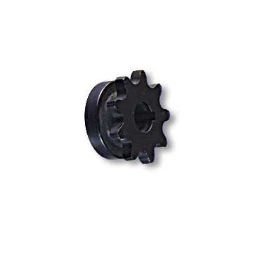 Engine Sprocket, #35 Pitch, 9 Degree Tapered Bore, 3/16" Keyway, No Set Screw, 8 Tooth