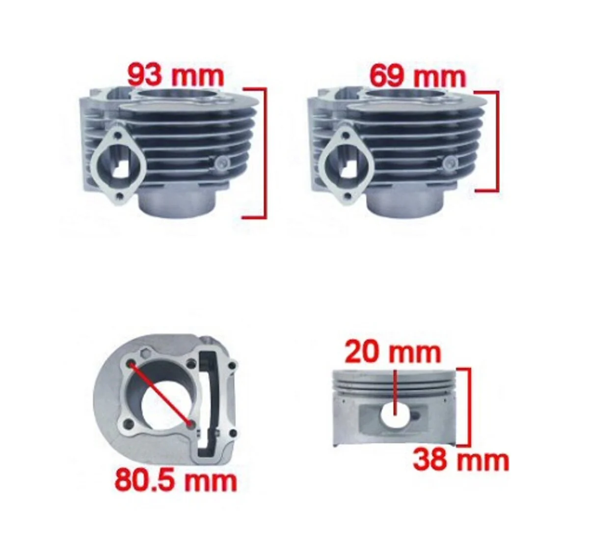 SSP-G GY6 180cc Power Kit - Image 6