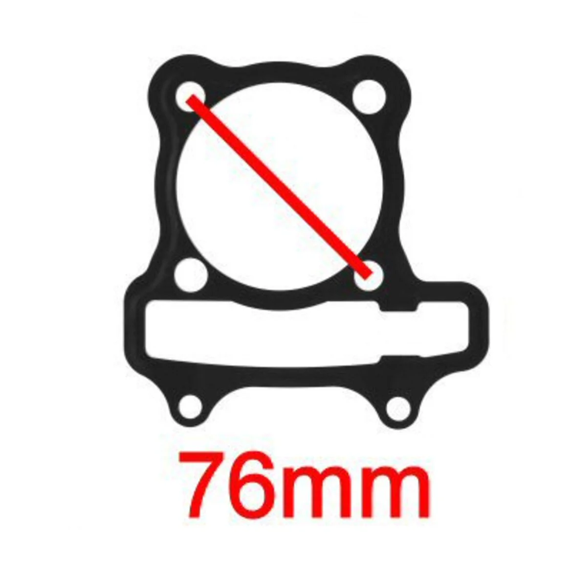 SSP-G GY6 63mm Cylinder Gasket Set - Image 2