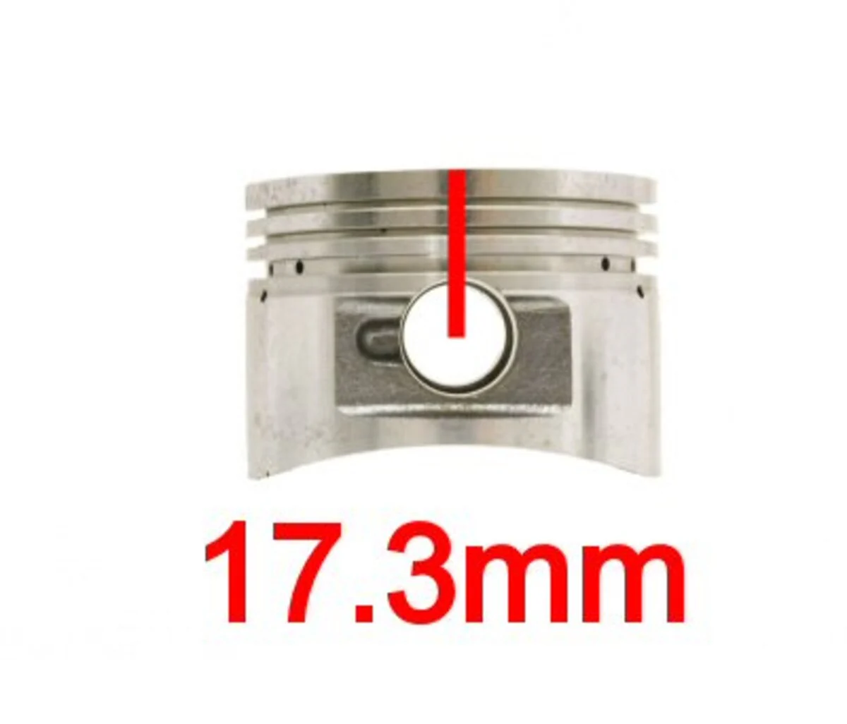SSP-G QMB139 50mm Piston Kit - Image 2