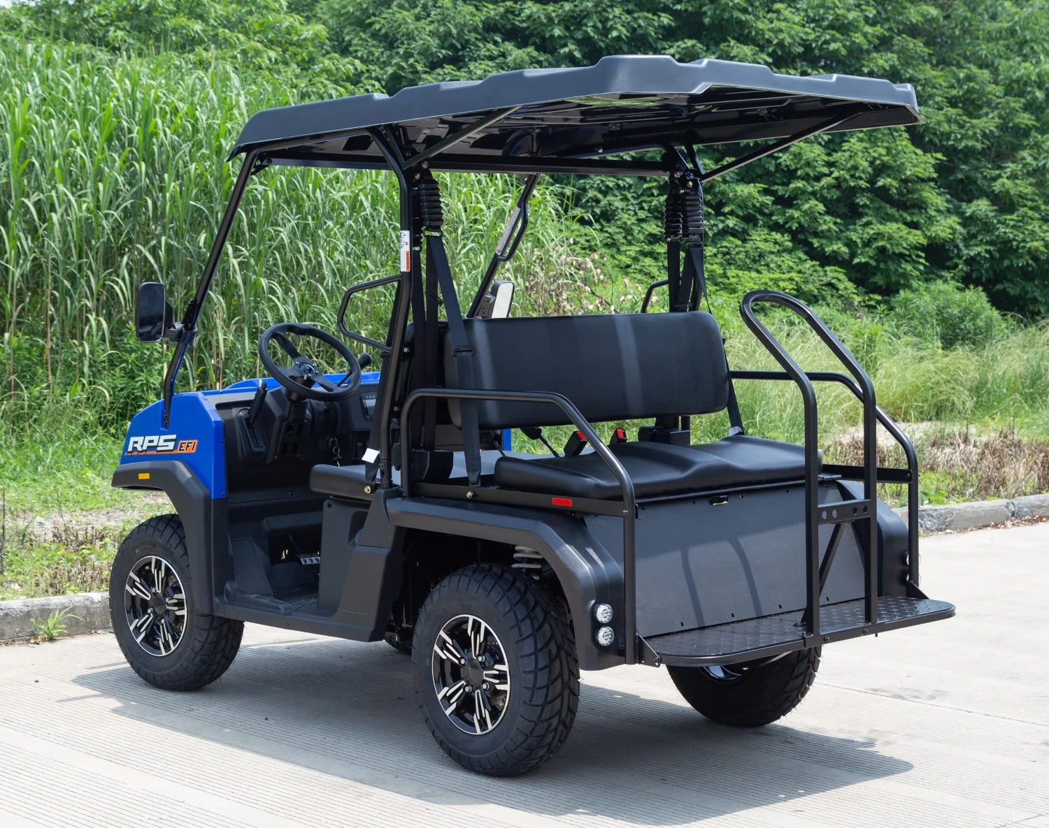 SSV 200 EFI Gas Golf Cart, Automatic with Reverse, Deluxe Alloy Wheels, Fully Assembled - Image 10
