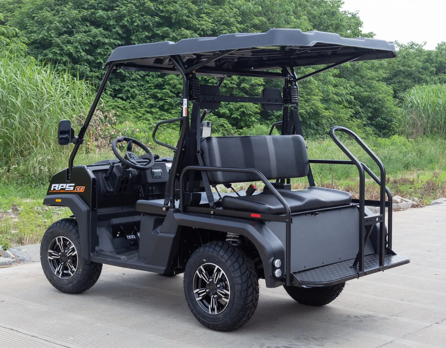 SSV 200 EFI Gas Golf Cart, Automatic with Reverse, Deluxe Alloy Wheels, Fully Assembled - Image 11