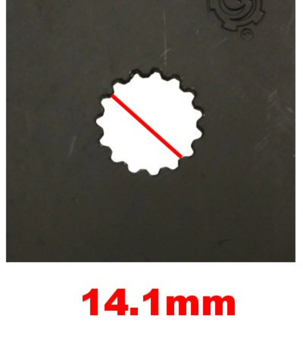 Starter Clutch Plate Assembly with Gear Type-2 for 50cc 2-stroke Minarelli 1PE40QMB Jog Engines - Image 3
