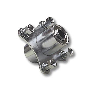 Steel Wheel Hub, 5/8 in Ball Bearing for 5 in. and 6 in. Steel Wheels (Centered Hub)