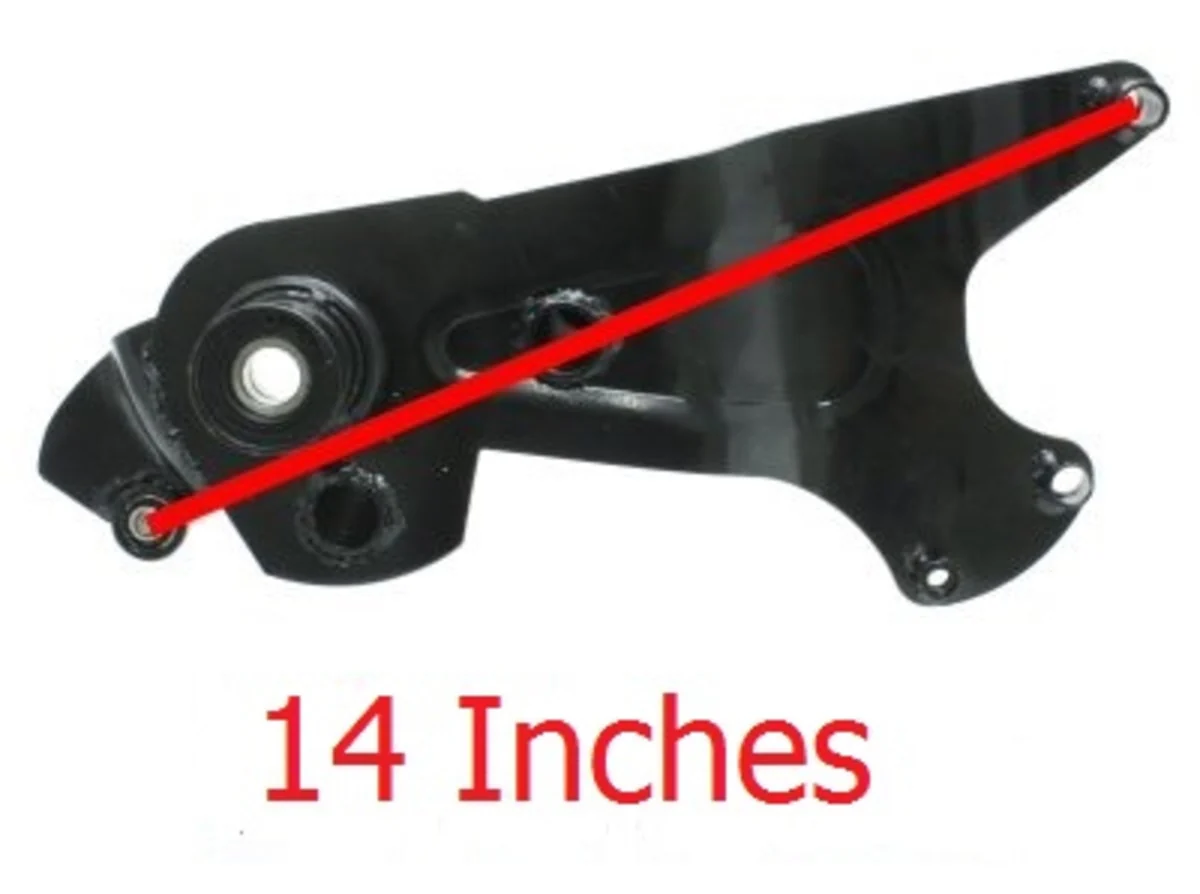 Swingarm with Muffler Mount for Long Case 150cc and 125cc GY6 Engines - Image 10