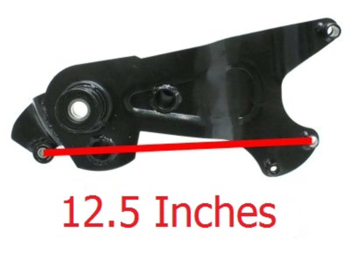 Swingarm with Muffler Mount for Long Case 150cc and 125cc GY6 Engines - Image 9