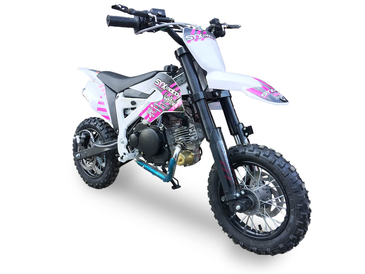 SYX Moto 60cc Kids Dirt Bike, Automatic Shifting, Electric Start, Ages 8 and up - Image 3