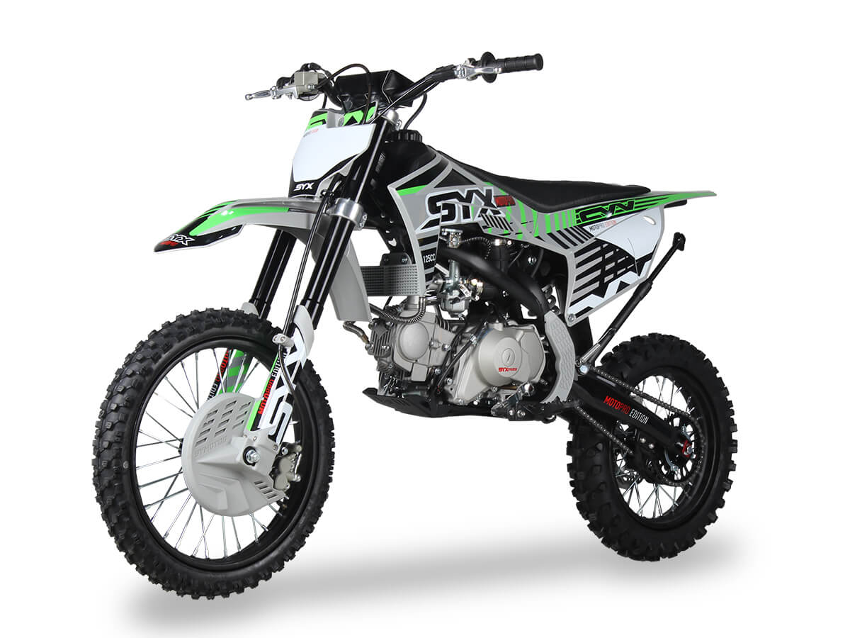 SYX Moto Pro 125cc 4-Stroke Gas Dirt Bike, 4-Speed Manual, Electric Start (17/14) Wheels, Ages 16 and up - Image 5