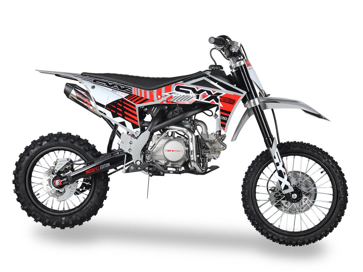 SYX Moto Pro 125cc 4-Stroke Gas Dirt Bike, 4-Speed Manual, Electric Start (17/14) Wheels, Ages 16 and up - Image 9